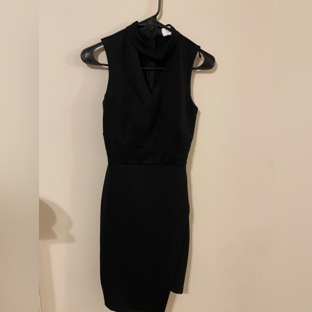 Mystic Los Angeles designer contemporary dress with asymmetric hem